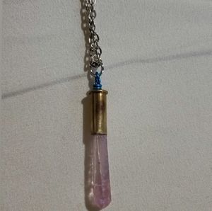 Ahmong Charms Handmade Bullet Crystal Necklace